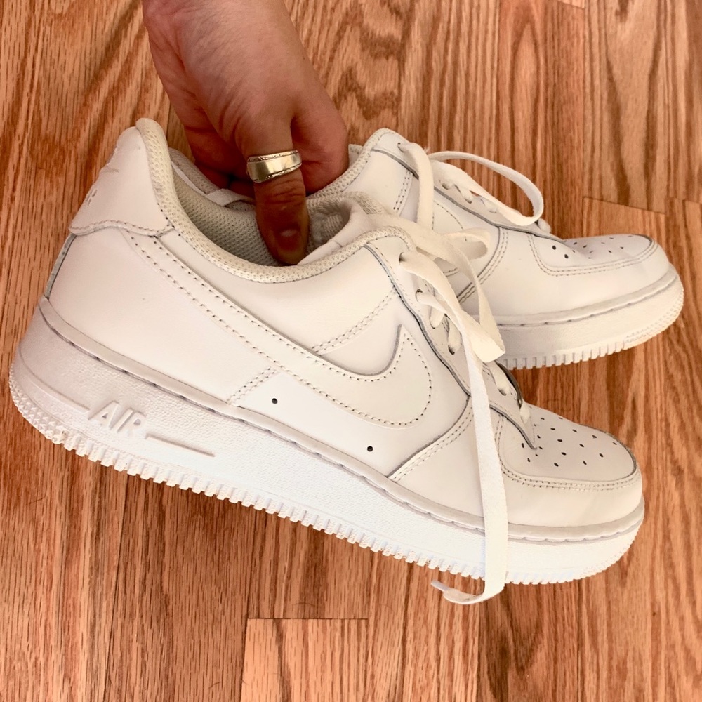 white nike air force ones